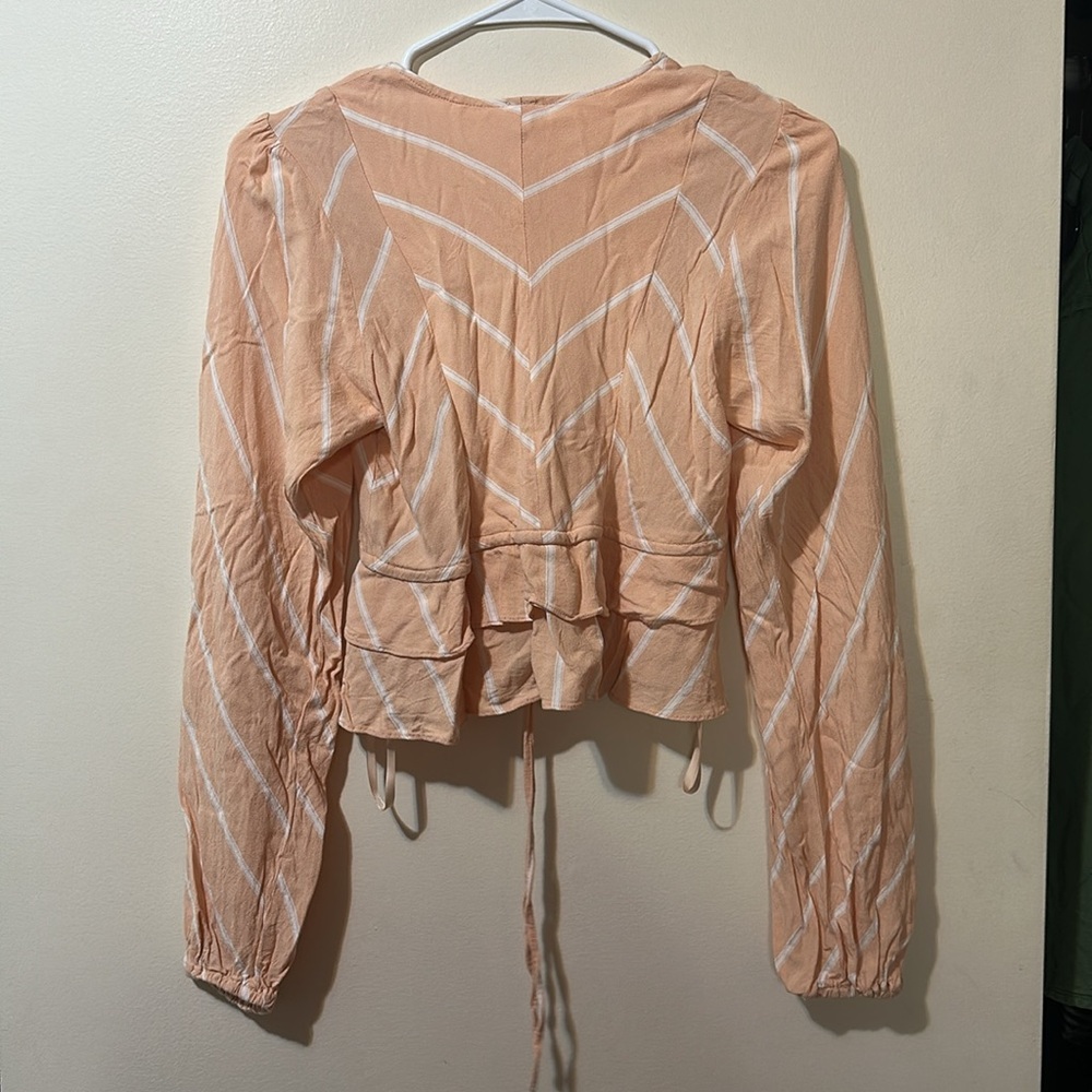Free People Samifran Ruffled Top Xs Size - Picture 8 of 8